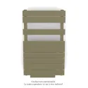 Régate EC +Air, couleur Yellow Grey 7234, 411W, H 852mm / L 500mm