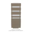 Régate EC +Air, couleur Beige Grey 0267, 625W, H 1370mm / L 500mm