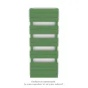 Régate EC, couleur Reseda Green, 583W, H 1259 mm / L 500 mm