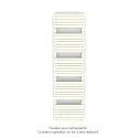 Altai Spa EC, Cream 9001, 884W, H 1804 mm / L 500 mm