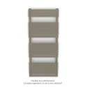 Altai Spa EC, Concrete Grey 0265, 586W, H 1188 mm / L 500 mm
