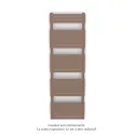 Altai Spa EC double, Terracotta Faded 0299, 1049W, H 1540 mm / L 500 mm
