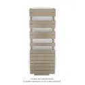 Régate EC +Air, couleur Beige Quartz 0523, 625W, H 1370mm / L 500mm