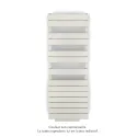 Régate EC +Air, couleur White Quartz 0521, 625W, H 1370mm / L 500mm