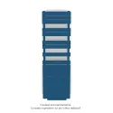 Régate EC +Air, couleur Gentian Blue 5210, 781W, H 1666mm / L 500mm
