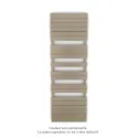 Régate EC, couleur Beige Quartz, 1019W, H 1851 mm / L 600 mm