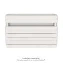 Régate EC double, couleur Light Beige, 1043W, H 666 mm / L 1000 mm