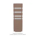Régate EC +Air, couleur Terracotta Faded 0299, 781W, H 1666mm / L 500mm