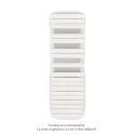 Régate EC +Air, couleur Light Beige 0253, 781W, H 1666mm / L 500mm