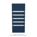 Régate EC, couleur Blue Night, 1300W, H 1851 mm / L 800 mm