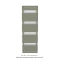 Altai Spa EC, Cement Grey 7233, 738W, H 1540 mm / L 500 mm