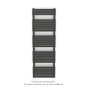 Altai Spa EC, Umbra Grey 7222, 738W, H 1540 mm / L 500 mm