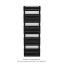 Altai Spa EC double, Traffic Black 9217, 1049W, H 1540 mm / L 500 mm