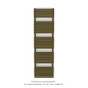 Altai Spa EC double, Bronze 0276, 1262W, H 1804 mm / L 500 mm