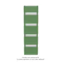 Altai Spa EC double, Reseda Green 6211, 1262W, H 1804 mm / L 500 mm