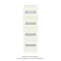 Altai Spa EC, Cream 9001, 614W, H 1540 mm / L 400 mm
