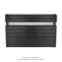 Régate EC double, couleur Volcanic, 1043W, H 666 mm / L 1000 mm