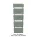 Altai Spa EC double, Blue Grey 7231, 1485W, H 1804 mm / L 600 mm