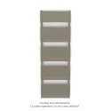 Altai Spa EC double, Concrete Grey 0265, 1485W, H 1804 mm / L 600 mm