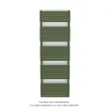 Altai Spa EC double, Olive Green 6203, 1485W, H 1804 mm / L 600 mm