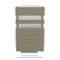 Régate EC +Air, couleur Golden Sand 0258, 411W, H 852mm / L 500mm