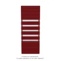 Régate EC, couleur Ruby Red, 1479W, H 2147 mm / L 800 mm