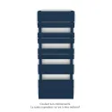 Régate EC, couleur Blue Night, 583W, H 1259 mm / L 500 mm