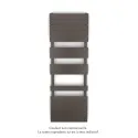 Régate EC, couleur Brown Quartz, 691W, H 1481 mm / L 500 mm