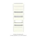 Régate EC, couleur Cream, 691W, H 1481 mm / L 500 mm
