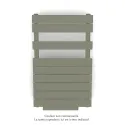 Régate EC +Air, couleur Cement Grey 7233, 411W, H 852mm / L 500mm