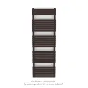 Altai Spa EC double, Dark Brown 0270, 1049W, H 1540 mm / L 500 mm