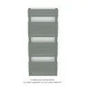 Altai Spa EC, Blue Grey 7231, 586W, H 1188 mm / L 500 mm