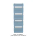 Altai Spa EC double, Pastel Blue 5224, 1049W, H 1540 mm / L 500 mm