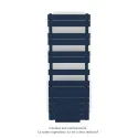 Régate EC +Air, couleur Sapphire Blue 5203, 625W, H 1370mm / L 500mm
