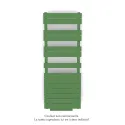 Régate EC +Air, couleur Reseda Green 6211, 625W, H 1370mm / L 500mm