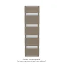 Altai Spa EC double, Beige Grey 0267, 1262W, H 1804 mm / L 500 mm