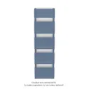 Altai Spa EC double, Pigeon Blue 5214, 1262W, H 1804 mm / L 500 mm