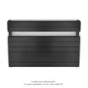 Régate EC double, couleur Black Quartz, 1043W, H 666 mm / L 1000 mm