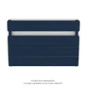 Régate EC double, couleur Sapphire Blue, 1043W, H 666 mm / L 1000 mm
