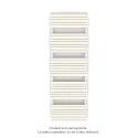 Altai Spa EC double, Edelweiss m. 0067, 1485W, H 1804 mm / L 600 mm