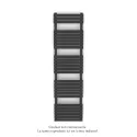 Altai Spa EC, Anthracite Grey 7016, 614W, H 1540 mm / L 400 mm