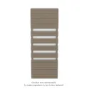 Régate EC, couleur Beige Grey, 1479W, H 2147 mm / L 800 mm