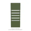 Régate EC, couleur Olive Green, 1479W, H 2147 mm / L 800 mm