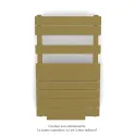 Régate EC +Air, couleur Beach Gold 0272, 411W, H 852mm / L 500mm