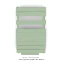 Régate EC +Air, couleur Pastel Green 6219, 411W, H 852mm / L 500mm