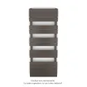 Régate EC, couleur Brown Quartz, 583W, H 1259 mm / L 500 mm