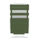 Régate EC +Air, couleur Olive Green 6203, 411W, H 852mm / L 500mm