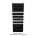 Régate EC, couleur Jet Black, 1479W, H 2147 mm / L 800 mm