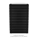 Régate EC Status, couleur Traffic Black, 433W, H 815 mm / L 500 mm