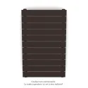 Régate EC Status, couleur Dark Brown, 433W, H 815 mm / L 500 mm